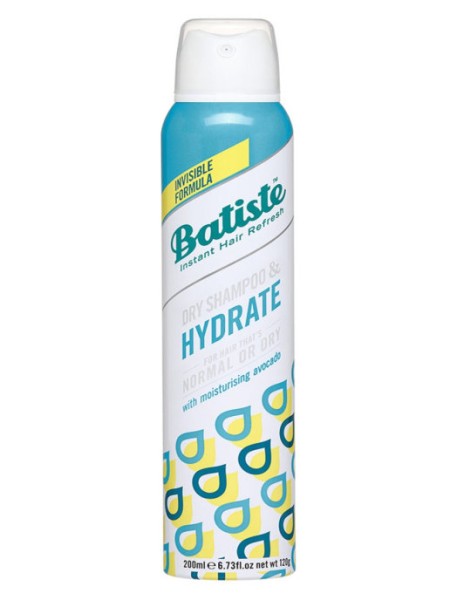 BATISTE Сухой шампунь Dry shampoo Hydrate 200 мл
