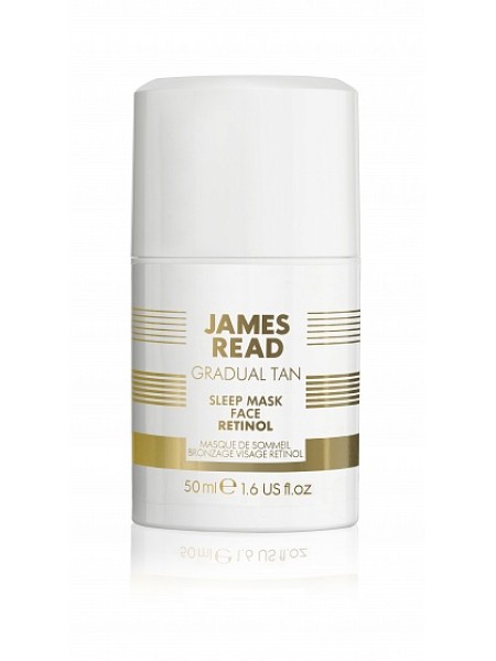 JAMES READ Ночная маска для лица уход и загар с Ретинолом Sleep Mask Tan Face With Retinol 50 мл.