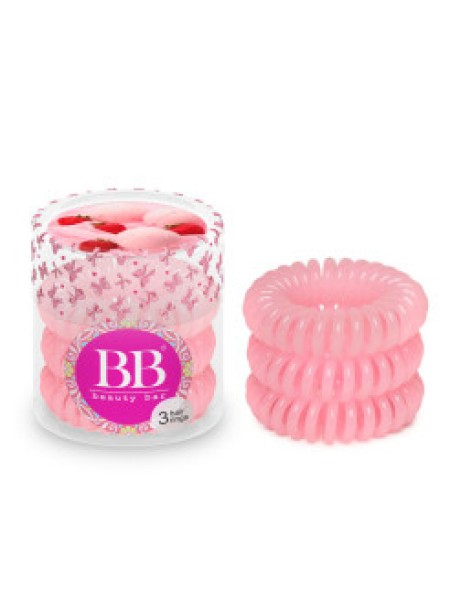 Beauty Bar резинка-браслет для волос Нежно-розовый  3шт																														