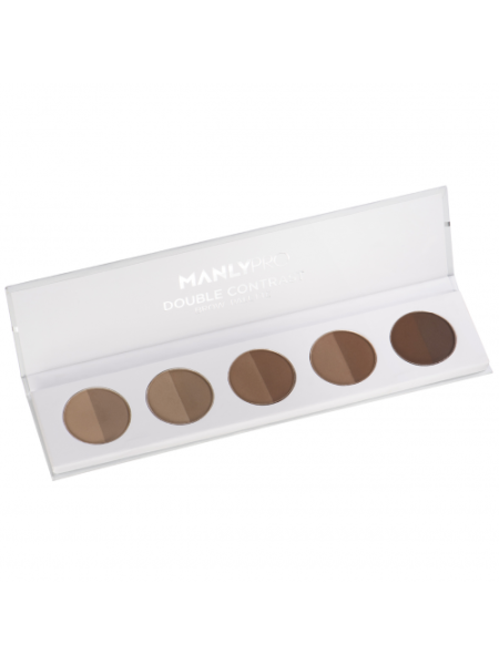 MANLY PRO Палитра Теней Для Бровей П74 Double Contrast Brow Pallette