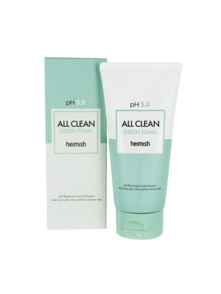 HEIMISH Пенка Очищающая Для Лица All Clean Green Foam 150 мл