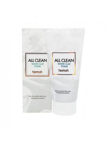 HEIMISH Глиняная пенка для глубокого очищения пор All Clean White Clay Foam 150 мл