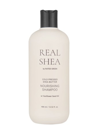 Rated Green Питательный шампунь с маслом ши холодного отжима REAL SHEA 400 мл