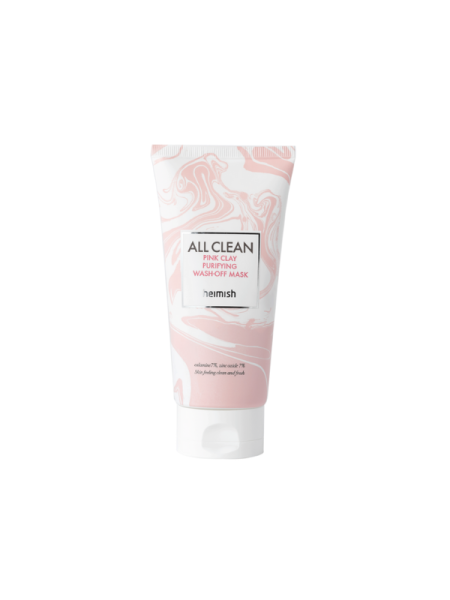 HEIMISH Очищающая глиняная маска All Clean Pink Clay Purifying Wash Off Mask 150гр