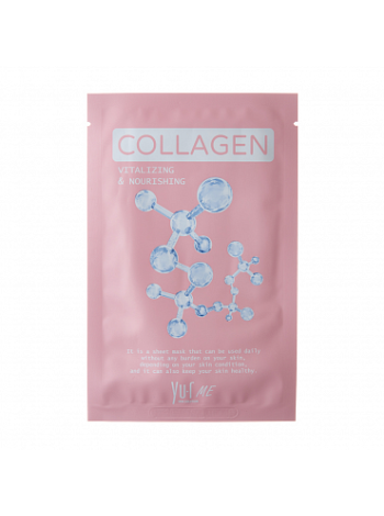 YUR ME Маска для лица с коллагеном Collagen Sheet Mask 25 гр