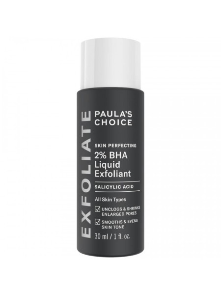 PAULA`S CHOICE Эксфолиант 2% ВНА SKIN PERFECTING 2% BHA LIQUID EXFOLIANT TRIAL 30 мл