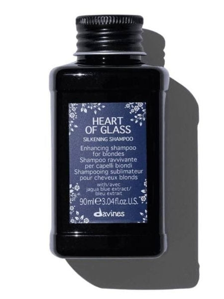 Davines Шампунь для сияния блонд Heart Of Glass Silkening Shampoo 90 мл