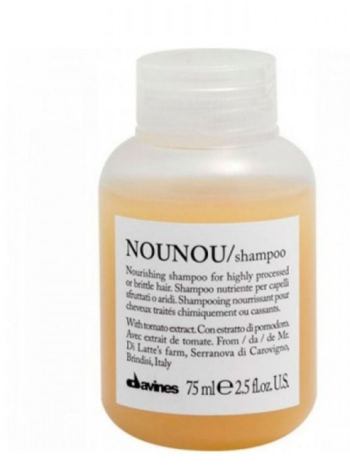 Davines Питательный шампунь для уплотнения волос Essential Haircare NouNou 75 мл