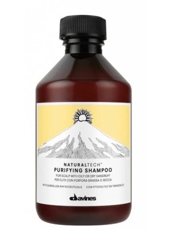 Davines Очищающий шампунь против перхоти Natural Tech Purifying Shampoo 100 мл