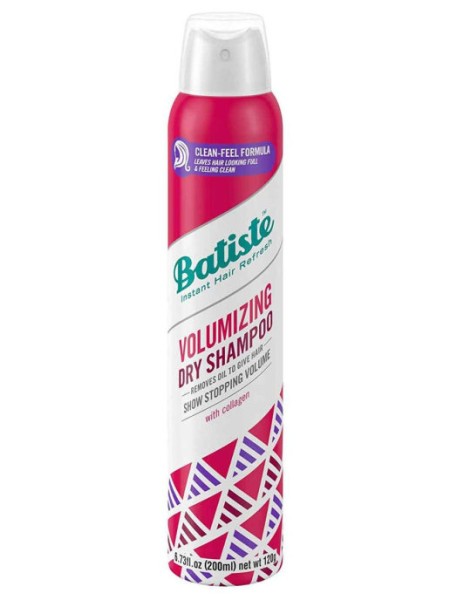 BATISTE Сухой шампунь Dry shampoo Volume 200 мл