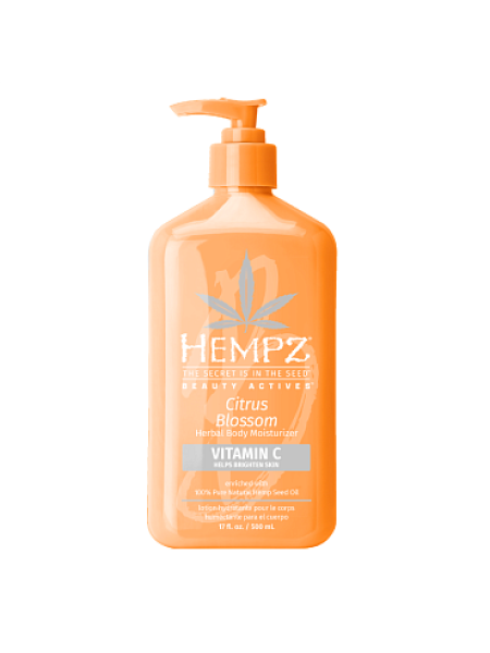 HEMPZ Молочко для тела с витамином С Цветок лимона / Beauty Activesy & Lemongrass Moisturizer 500 мл