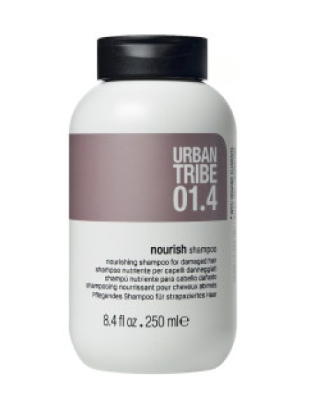 URBAN TRIBE Питательный Шампунь для поврежденных волос 01.4 Shampoo Nourish 250мл