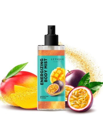 LETIQUE Спрей для тела манго-маракуйя ENERGIZING BODY MIST 150 мл