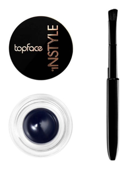 TOPFACE Подводка для глаз гелевая водостойкая 004 Instyle Gel Eyeliner Midnight Blue 3,5г