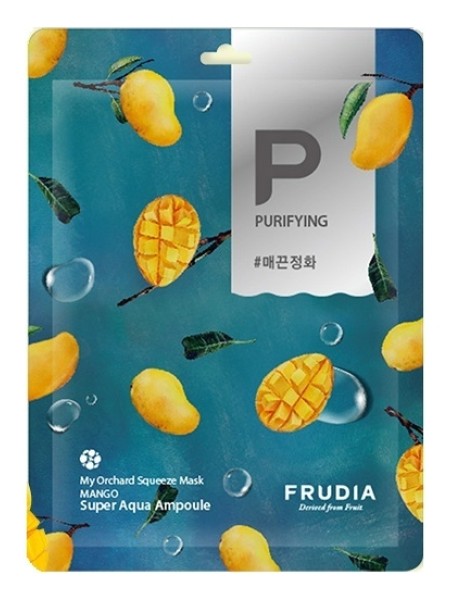 FRUDIA Смягчающая тканевая маска с манго MASK MANGO 20 мл.