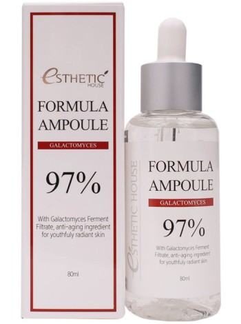 ESTHETIC HOUSE Сыворотка для лица с галактомисисом  FORMULA AMPOULE GALACTOMYCES 80 мл.