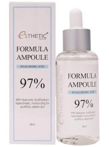 ESTHETIC HOUSE Сыворотка для лица с гиалуроном FORMULA AMPOULE HYALURONIC ACID 80 мл.