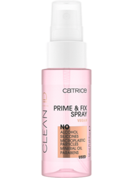 CATRICE Спрей-фиксатор макияжа Clean ID Glow Prime & Fix Spray 50мл