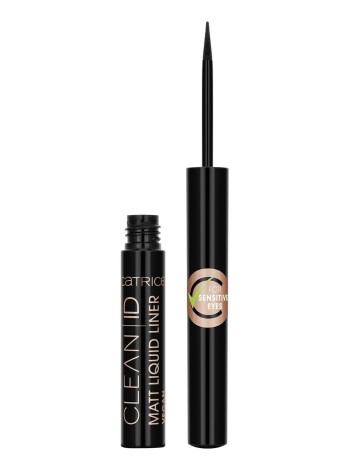 CATRICE Матовая подводка для глаз Clean ID Matt Liquid Liner 010 Extreme Black 