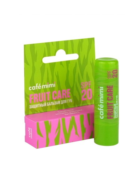 Cafe mimi Защитный бальзам для губ FRUIT CARE 4,2гр