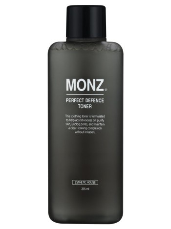 ESTHETIC HOUSE Тонер для лица мужской Monz perfect defence toner 235 мл