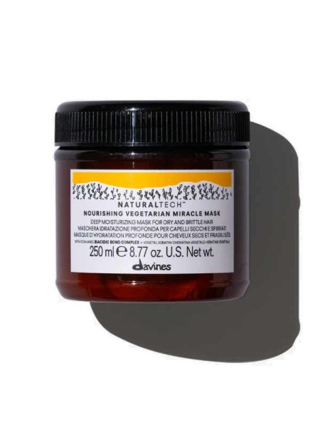 Davines Маска интенсивно питающая для волос Вегетарианское чудо Nourishing  mask 250 мл