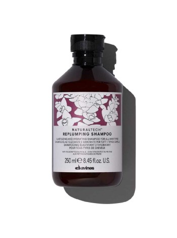 Davines Уплотняющий шампунь для волос Natural Tech Replumping Shampoo 250 мл