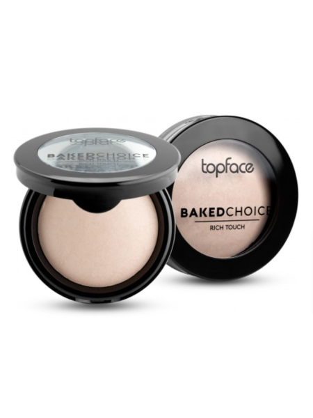 TOPFACE Пудра запечёная Baked Choice Rich Touch тон 001