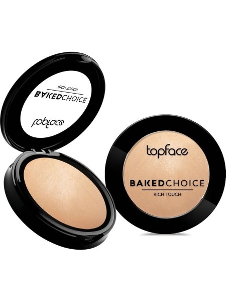 TOPFACE Пудра запечёная Baked Choice Rich Touch тон 002