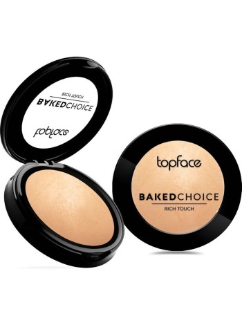 TOPFACE Пудра запечёная Baked Choice Rich Touch тон 003