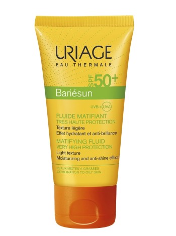 URIAGE Матирующая эмульсия Bariesun Fluide Matifiant SPF 50+
