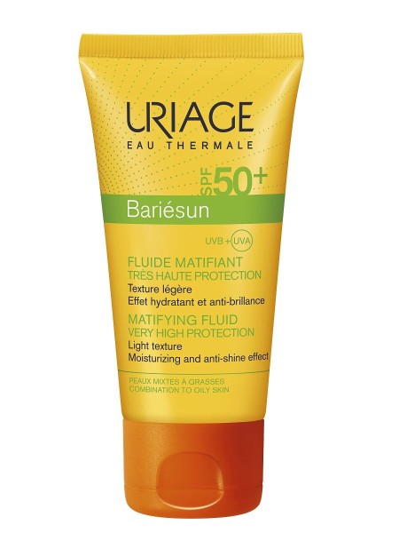 URIAGE Матирующая эмульсия Bariesun Fluide Matifiant SPF 50+