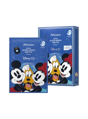 JMSolution Тканевая маска для лица с экстрактом медузы Mask Disney Active Jellyfish Waterfull Plus, 