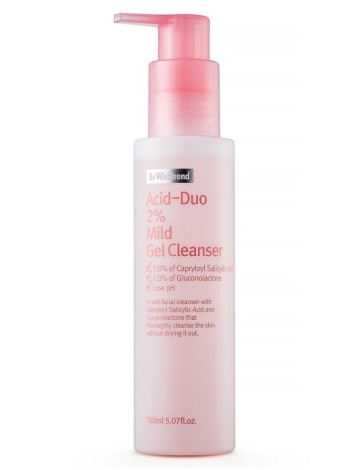 BY WISHTREND Гель Для Умывания Acid Duo Mild Gel Cleanser 150 мл