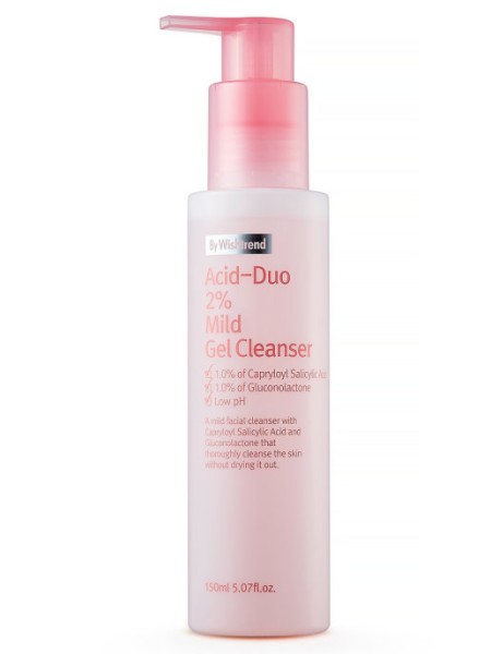 BY WISHTREND Гель Для Умывания Acid Duo Mild Gel Cleanser 150 мл