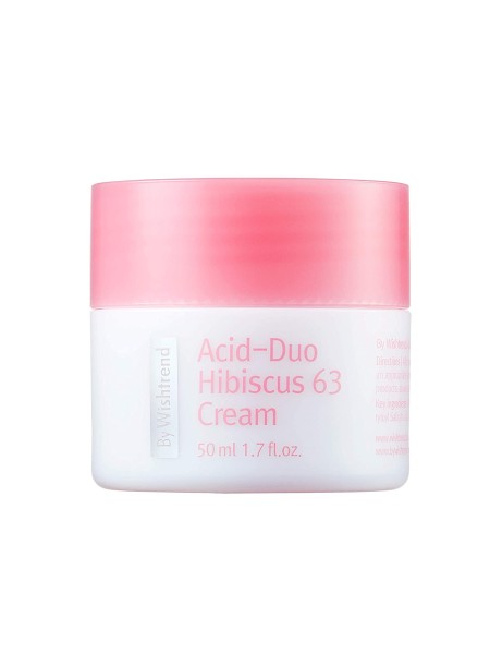 BY WISHTREND Крем-пилинг с гибискусом ACID-DUO HIBISCUS 63 CREAM 50 мл.