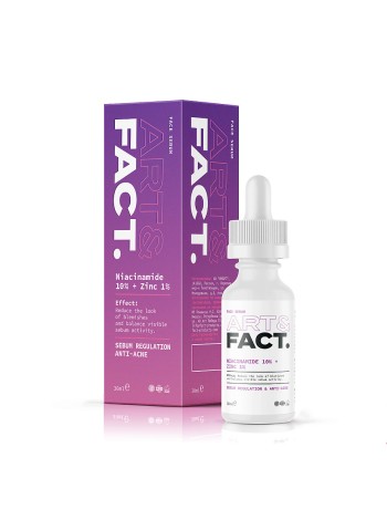 ART&FACT Сыворотка для лица NIACINAMIDE 10% + ZINC 1% 30мл 