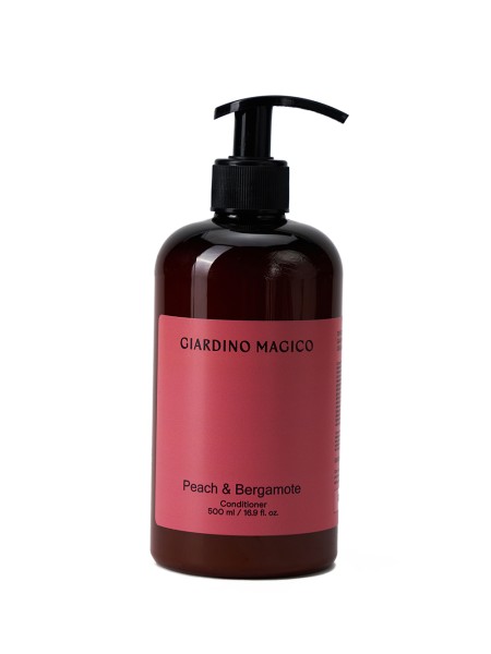 GIARDINO MAGICO Питательный кондиционер для волос Peach & Bergamote 500 мл																										
