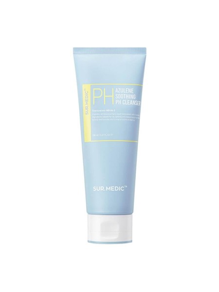 SUR. MEDIC+ Мягкая пенка для умывания Azulene Soothing pH Cleanser 50мл