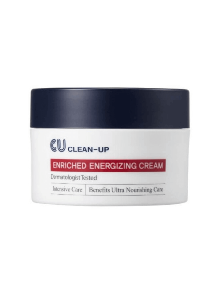 CUSKIN Укрепляющий питательный крем с пептидами Clean-Up Enriched Energizing Cream 50мл