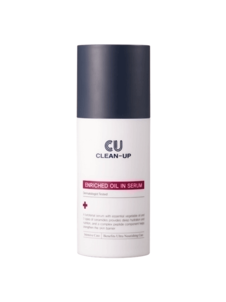 CUSKIN Омолаживающая Сыворотка с Церамидами и Пептидами CU CLEAN-UP Enriched Oil in Serum 30мл