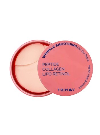 Trimay Разглаживающие патчи для век Wrinkle Smoothing Gel Eye Patch 60шт