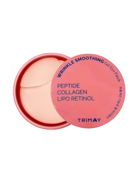 Trimay Разглаживающие патчи для век Wrinkle Smoothing Gel Eye Patch 60шт