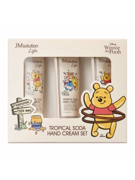 JMSOLUTION Подарочный набор кремов для рук LIFE DISNEY TROPICAL SODA HAND CREAM SET (3шт*50 мл)