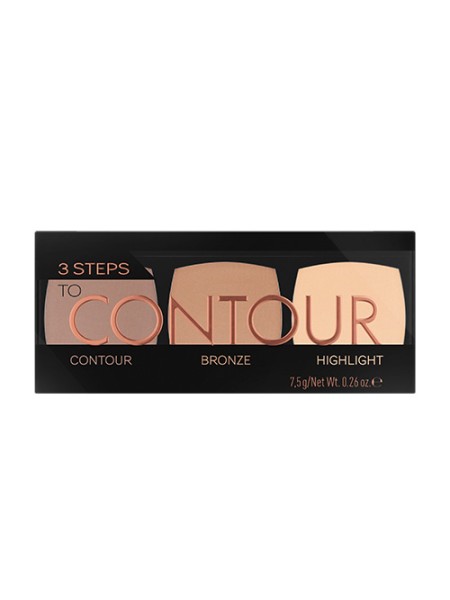 CATRICE Палетка для макияжа: бронзер и хайлайтер 3 Steps To Contour