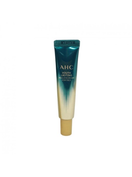 AHC Крем для лица и век с пептидами мини Youth lasting real eye cream for face 12мл