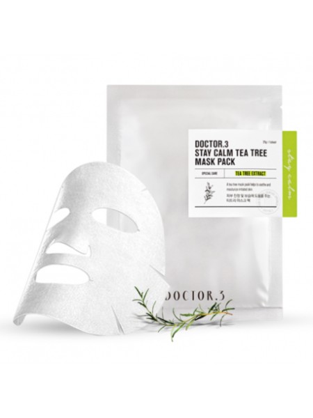 DOCTOR.3 Тканевая маска Tea Mask Pack 25гр