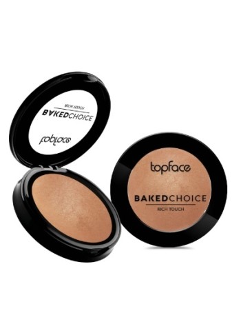 TOPFACE Румяна запеченные 003 BAKED CHOICE RICH TOUCH Blush On   5г																														