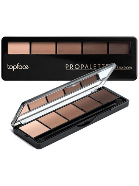 TOPFACE Палитра теней для век тон 019 PRO PALETTE EYESHADOM 12.5 гр																														