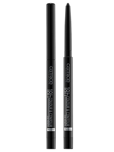 CATRICE Контурный карандаш 18H COLOUR & CONTOUR EYE PENCIL 010 Me, My Black and I